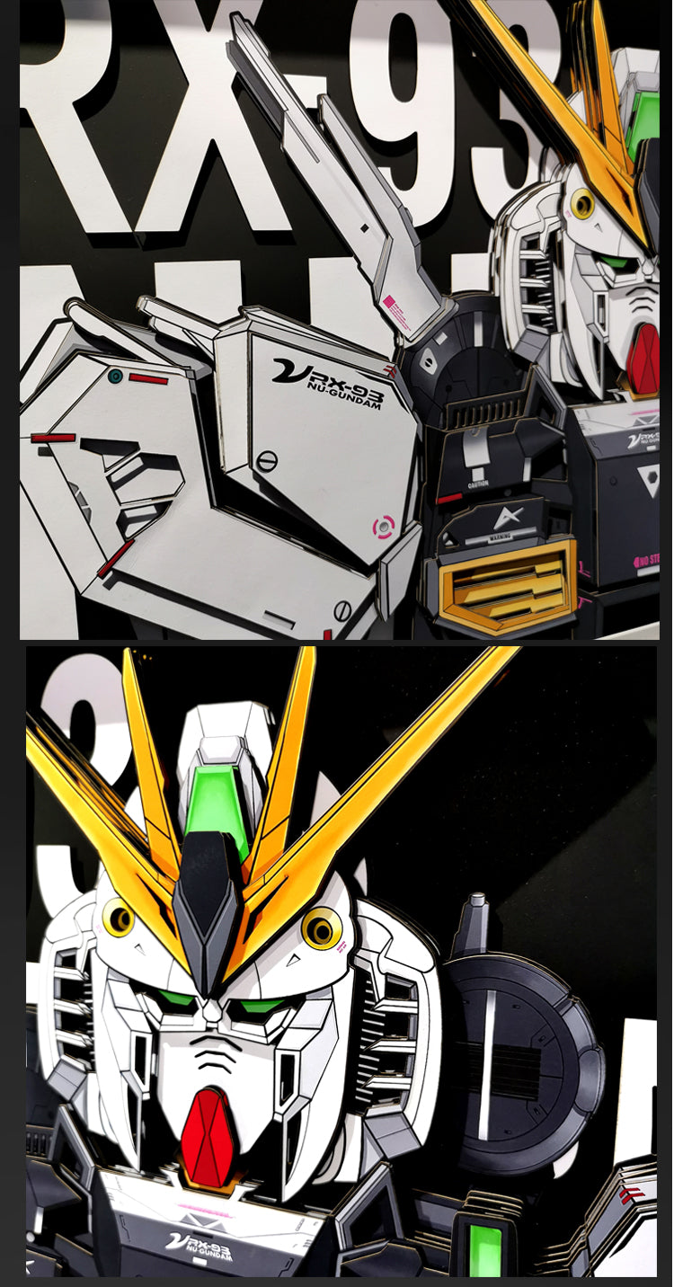 Framed Arts Handmade 3D Decor Paper Art RX-93 Nu Picture