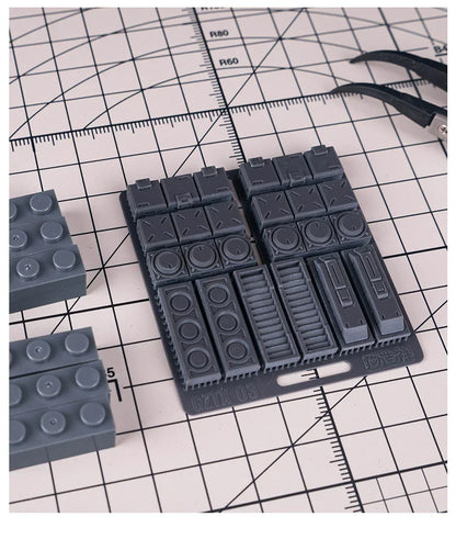 GZ Studio TX Series High-Definition Detail-Up 3D Print Model Kits Parts