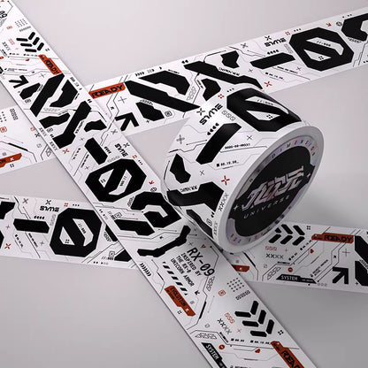 NDU Waterproof Decorative PET（Residue-Free）Tape for Designer Toys, Displays, Desktops & Creative Custom Projects