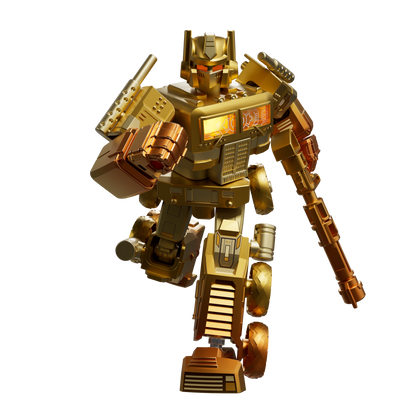 Blokees Transformers Yearly Version 02 Golden Lagoon Defence Action Figure Model Kit