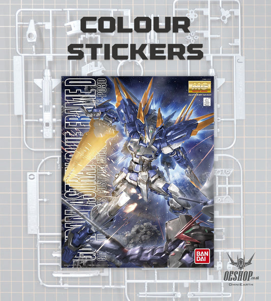 PART - 1/100 MG Gundam Astray Blue Frame D - Colour Stickers