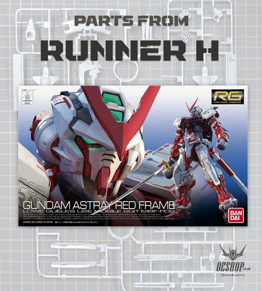 PART - 1/144 RG 19 Gundam Astray Red Frame MBF-P02 - Runner H