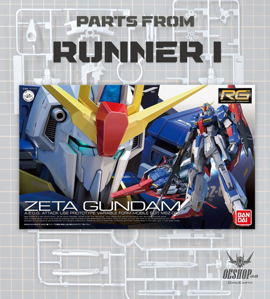 PART - 1/144 RG 10 MSZ-006 Zeta Gundam - Runner I