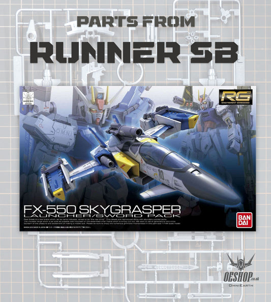 PART - 1/144 RG 06 FX-550 Skygrasper Launcher/Sword Pack - Runner SB