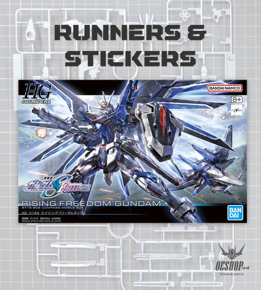 PART - 1/144 HGCE 243 Rising Freedom Gundam - Runners & Stickers