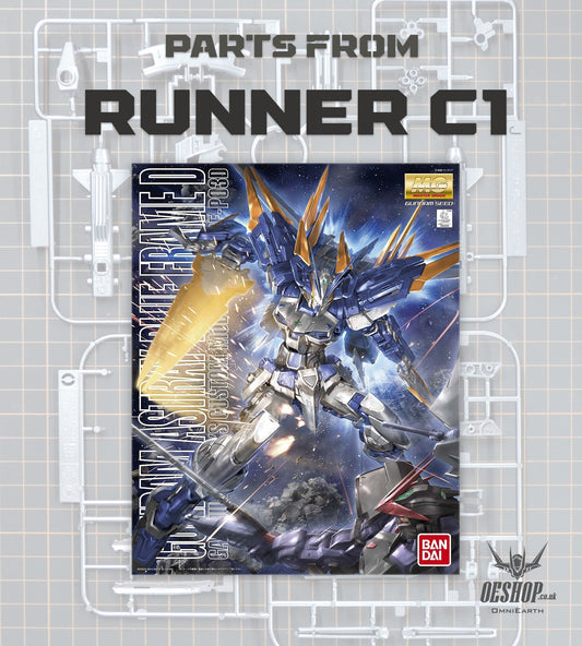 PART - 1/100 MG Gundam Astray Blue Frame D - Runner C1