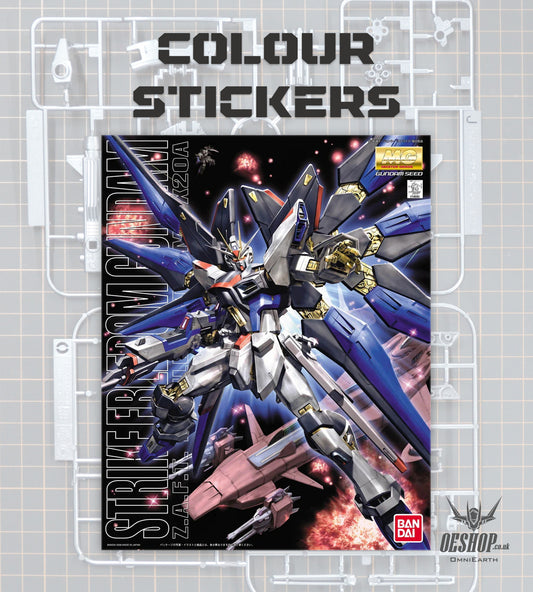 PART - 1/100 MG Strike Freedom Gundam - Colour Stickers