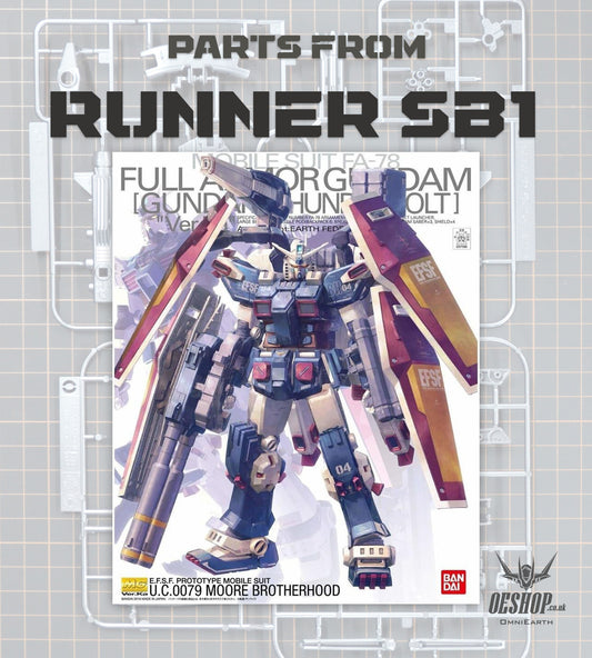 PART - 1/100 MG Full Armor Gundam Ver.Ka (GUNDAM THUNDERBOLT Ver.) - Runner SB1