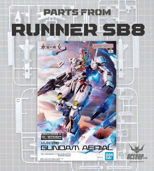 PART - 1/100 Full Mechanics The Witch From Mercury Gundam Aerial - Runner SB-8