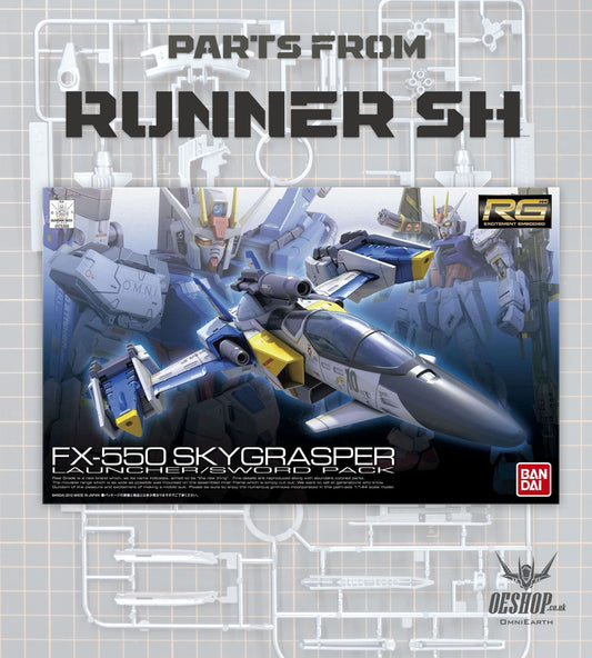 PART - 1/144 RG 06 FX-550 Skygrasper Launcher/Sword Pack - Runner SH