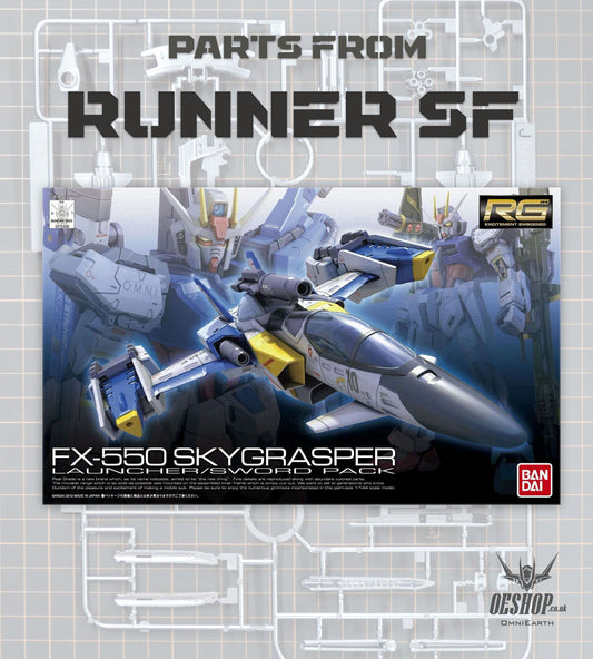 PART - 1/144 RG 06 FX-550 Skygrasper Launcher/Sword Pack - Runner SF