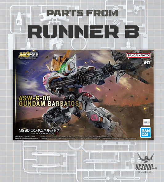 PART - MGSD Gundam Barbatos (Mobile Suit Gundam: Iron-Blooded Orphans) - Runner B
