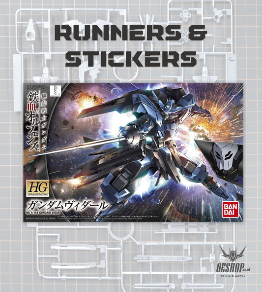 PART - 1/144 HGIBO 027 Gundam VIDAR - Runners & Stickers
