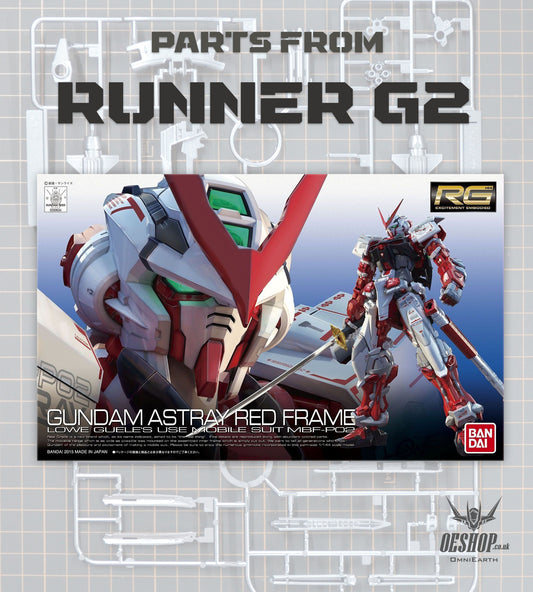 PART - 1/144 RG 19 Gundam Astray Red Frame MBF-P02 - Runner G2