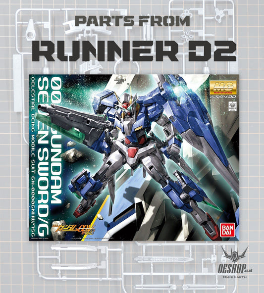PART - 1/100 MG 00 Gundam Seven Sword/G - Runner D2