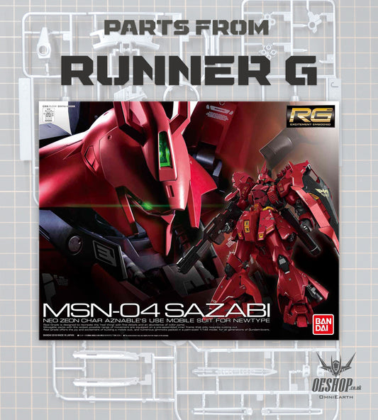PART - 1/144 RG 29 MSN-04 Sazabi - Runner G