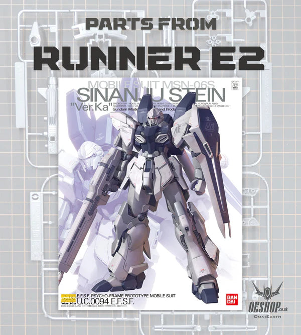 PART - 1/100 MG MSN-06S Sinanju Stein Ver. Ka - Runner F2