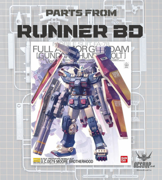 PART - 1/100 MG Full Armor Gundam Ver.Ka (GUNDAM THUNDERBOLT Ver.) - Runner BD