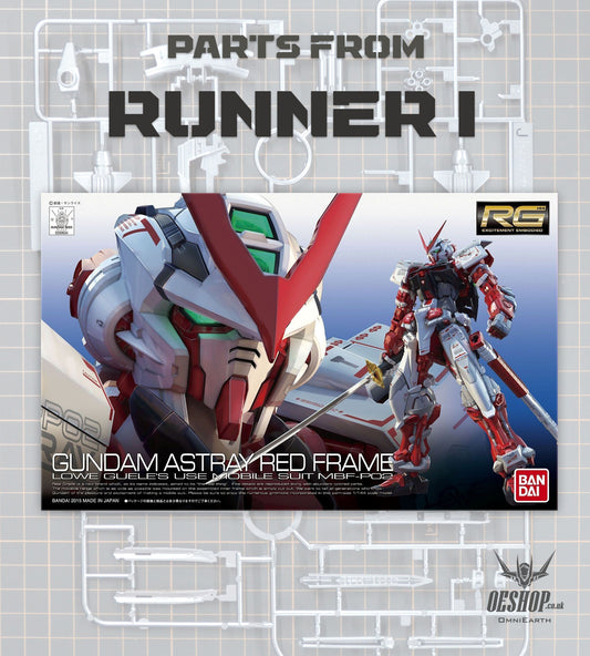PART - 1/144 RG 19 Gundam Astray Red Frame MBF-P02 - Runner I