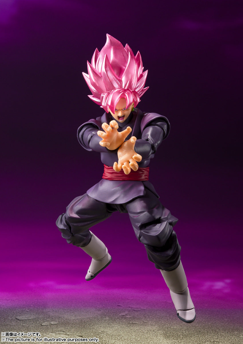 Bandai Tamashii Nations S.H. Figuarts Dragon Ball Super Goku Black - Super Saiyan Rose Action Figure