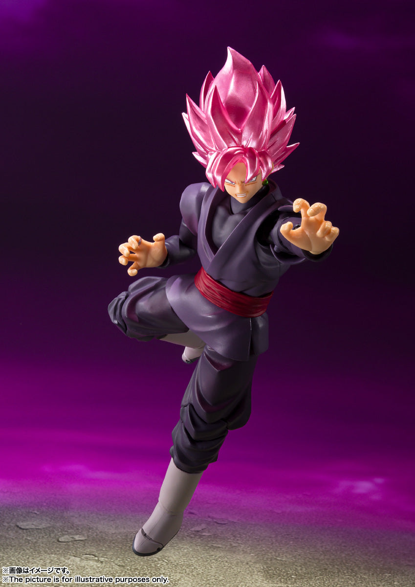 Bandai Tamashii Nations S.H. Figuarts Dragon Ball Super Goku Black - Super Saiyan Rose Action Figure
