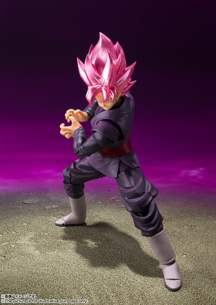 Bandai Tamashii Nations S.H. Figuarts Dragon Ball Super Goku Black - Super Saiyan Rose Action Figure