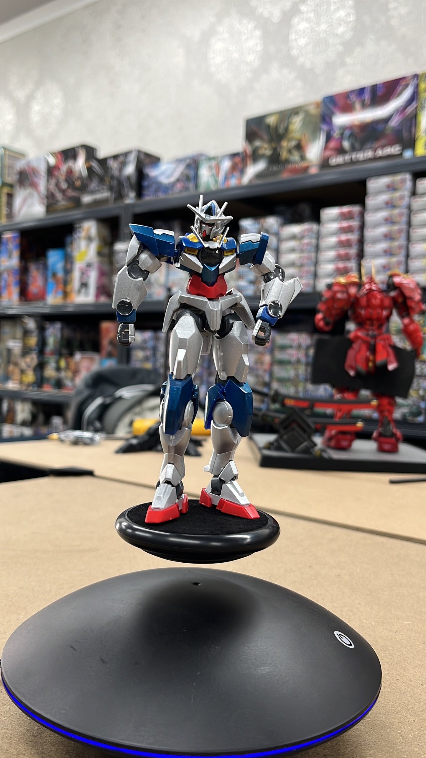 LED Electric Magnetic Levitation Floating Display Stand