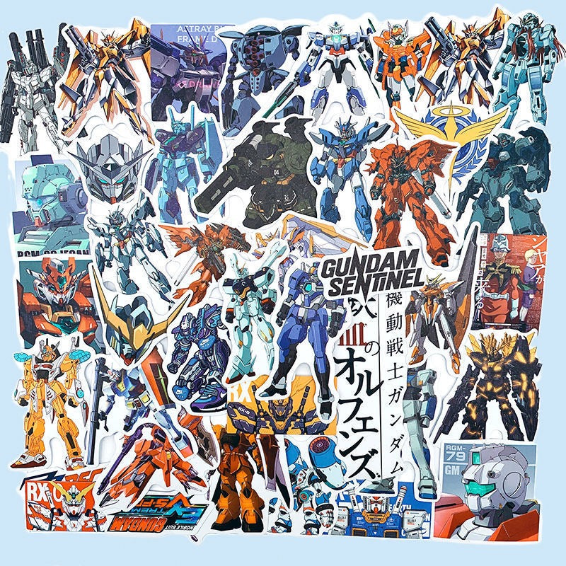 Stickers Mecha Paper sticker STI0001-0009