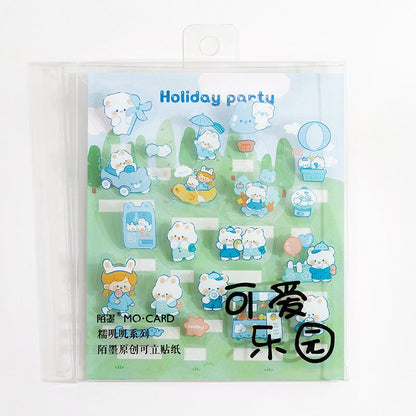 MO.CARD Mochi Series Stickers (20 pieces)