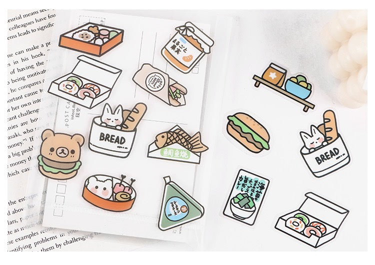 Infeel.Me Share the deliciousness with you Stickers (40 pieces)
