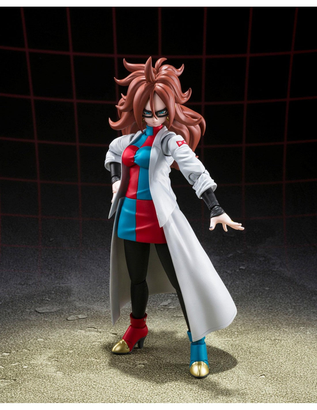 Bandai Tamashii Nations S.H. Figuarts Dragon Ball FighterZ Android 21 Lab Coat Ver Action Figure