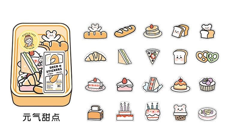 Infeel.Me Share the deliciousness with you Stickers (40 pieces)