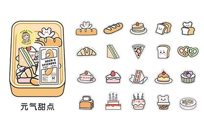 Infeel.Me Share the deliciousness with you Stickers (40 pieces)