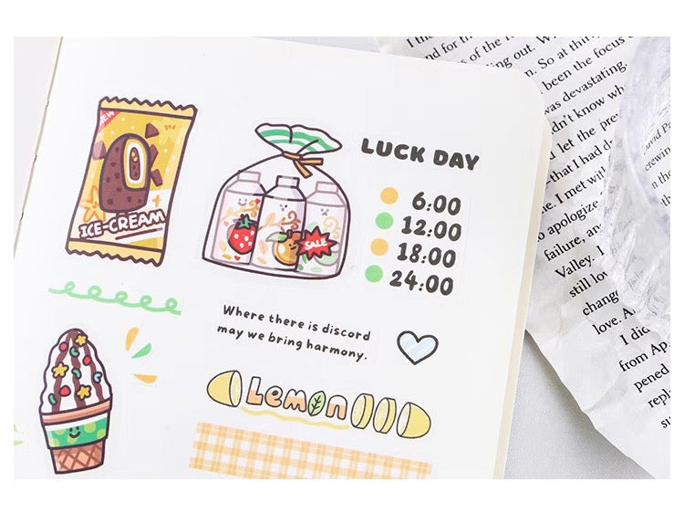 Infeel.Me 24/7 Mini Mart Stickers (40 pieces)