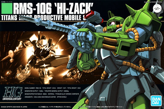 1/144 HGUC 012 RMS-106 Hi-Zack