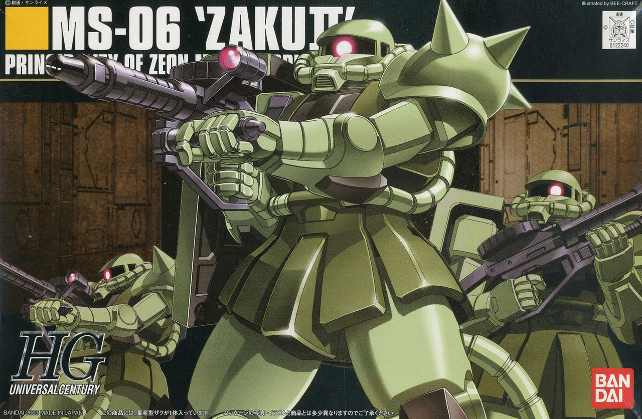 1/144 HGUC 40 Zaku II Production Type