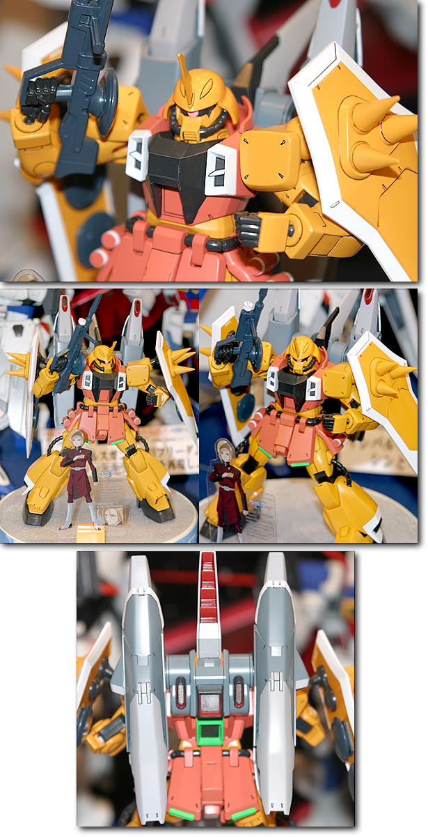 1/100 HG Heine's Blaze Zaku Phantom