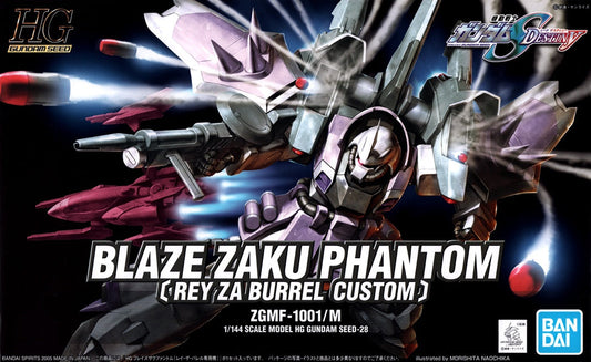 1/144 HGGS 28 Blaze Zaku Phantom (Rey Za Burrel Custom)