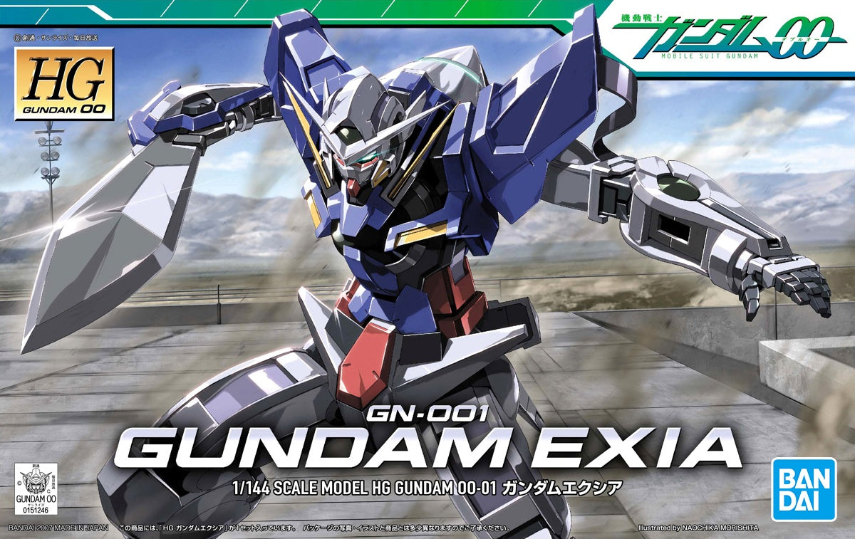 1/144 HG Gundam00 01 Exia GN-001