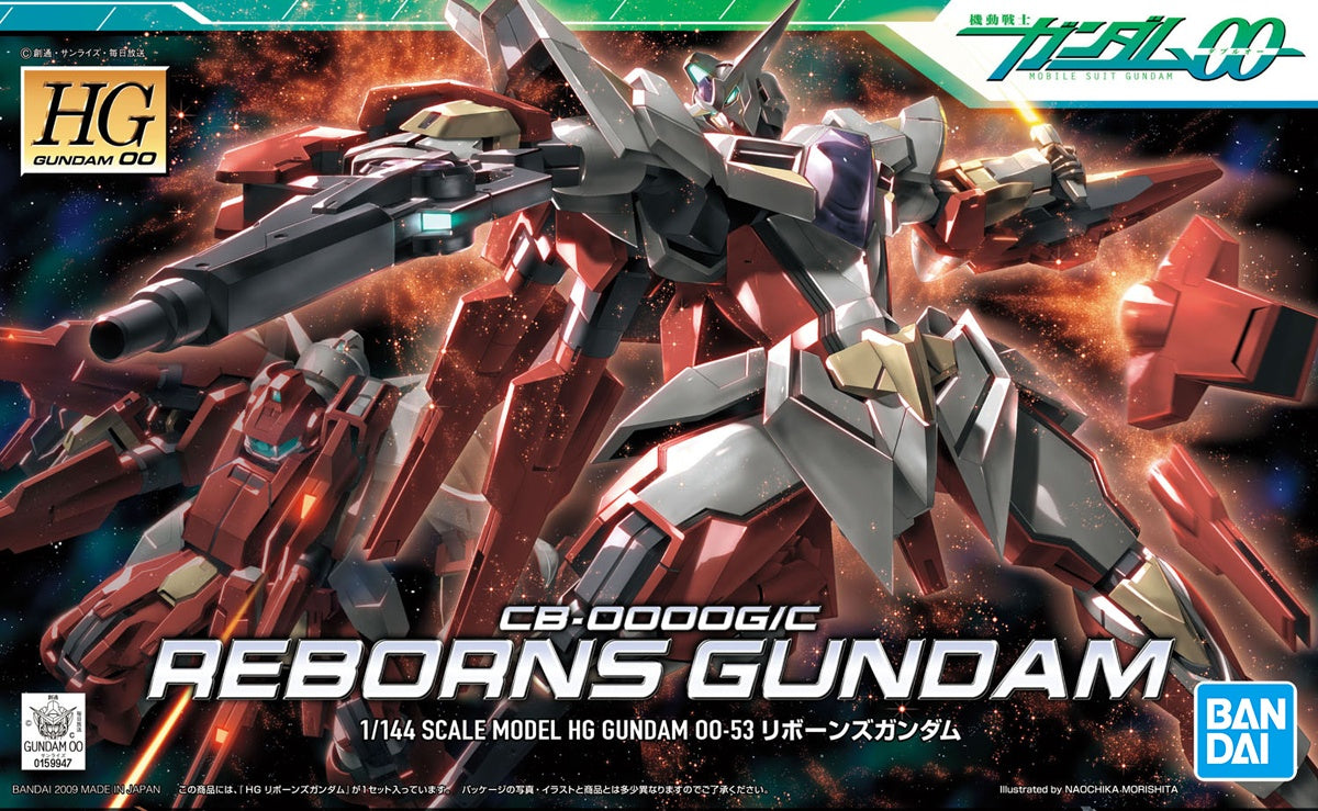 1/144 HG Gundam00 53 Reborns Gundam