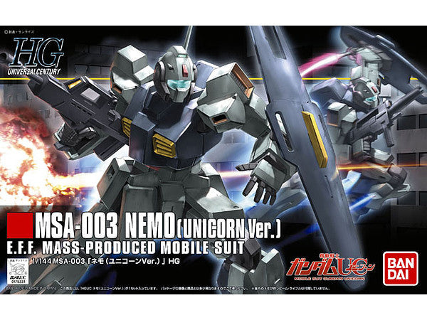 1/144 HGUC 140 MSA-003 Nemo (Unicorn Ver.)