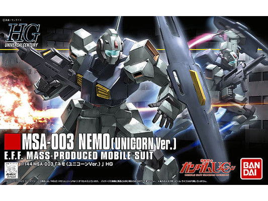 1/144 HGUC 140 MSA-003 Nemo (Unicorn Ver.)