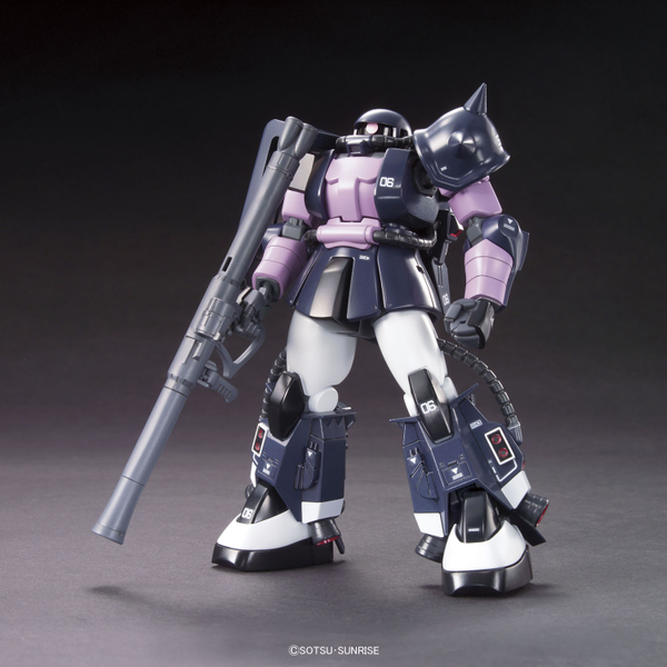 1/144 HGUC 151 MS-06R-1A Zaku II Black Tri-Stars