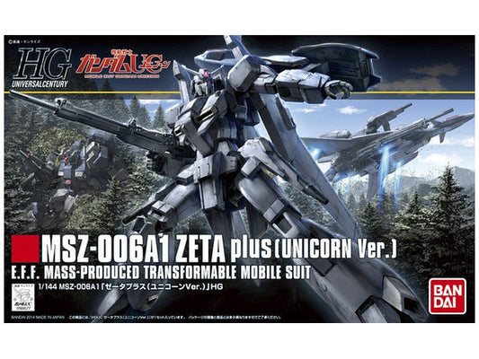 1/144 HGUC 182 MSZ-006A1 Zeta Plus (Unicorn Ver.)