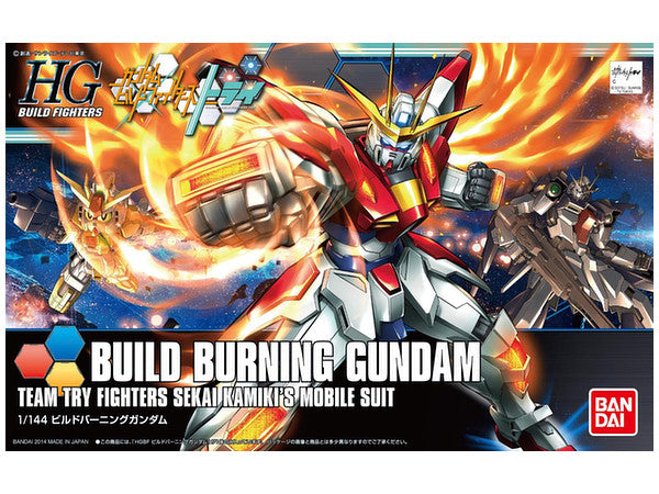1/144 HGBF 018 Build Burning Gundam