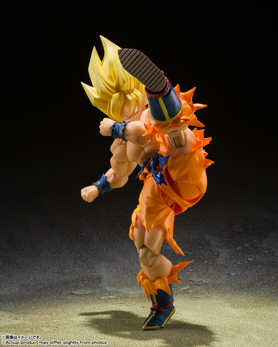 Bandai Tamashii Nations S.H. Figuarts Dragon Ball Z Super Saiyan Son Goku -Legendary  (Reissue)