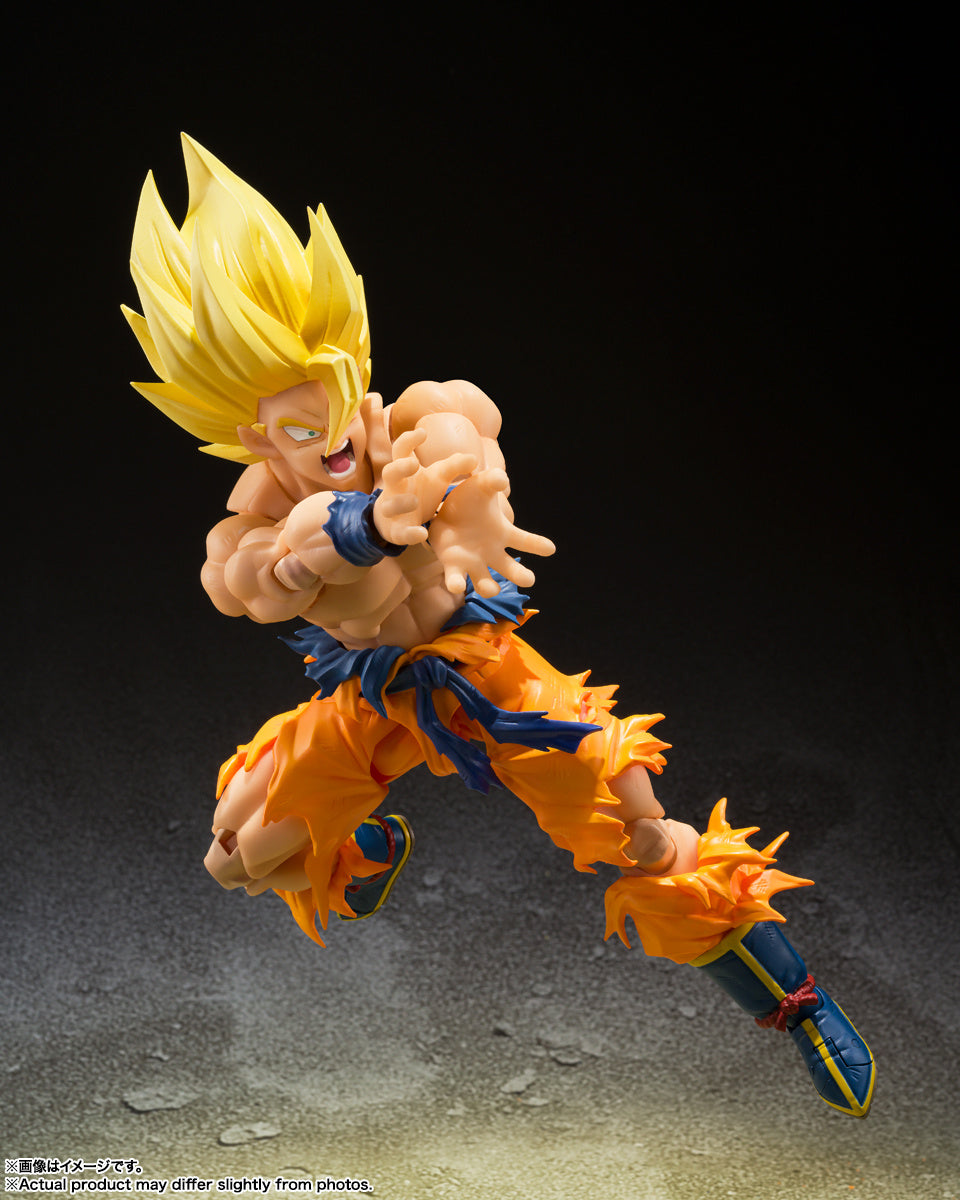 Bandai Tamashii Nations S.H. Figuarts Dragon Ball Z Super Saiyan Son Goku -Legendary  (Reissue)