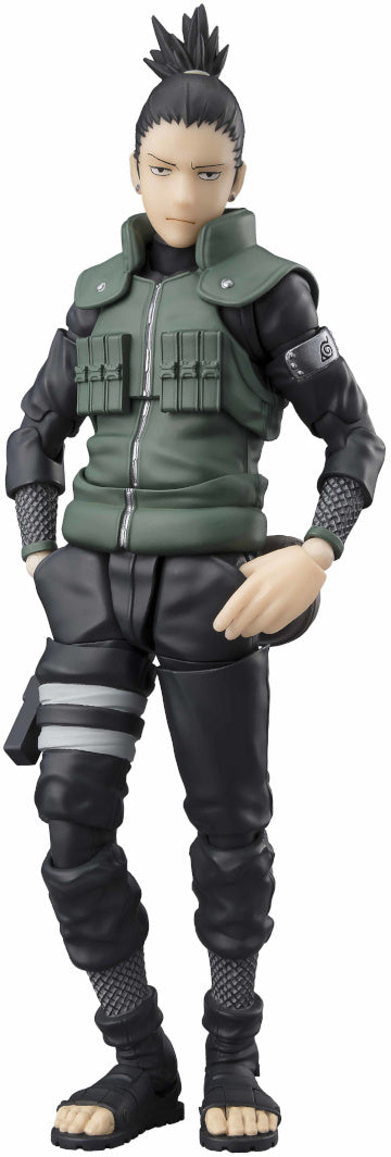 Bandai Tamashii Naruto Shikamaru Nara (Brilliant Strategist) SHF Action Figure