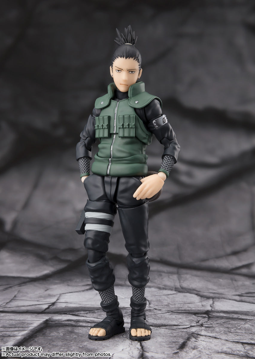 Bandai Tamashii Naruto Shikamaru Nara (Brilliant Strategist) SHF Action Figure