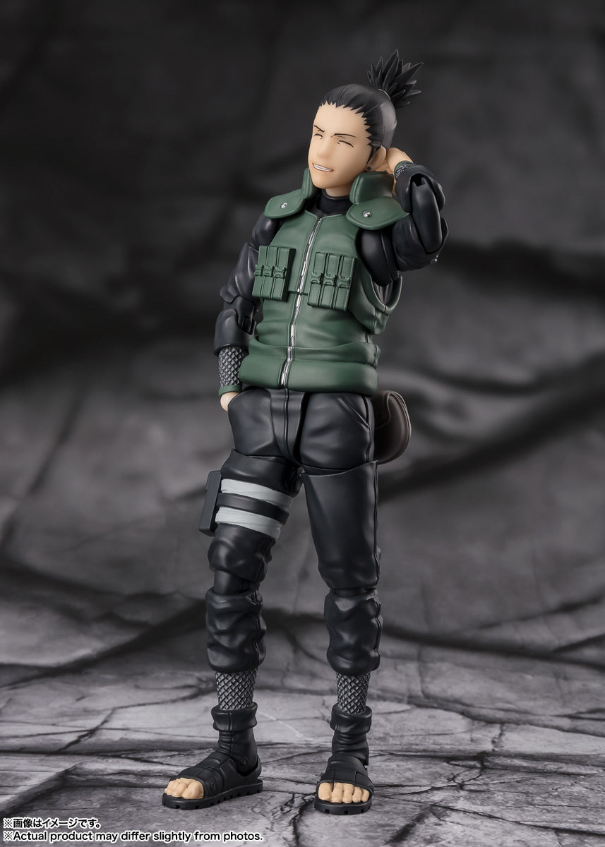 Bandai Tamashii Naruto Shikamaru Nara (Brilliant Strategist) SHF Action Figure
